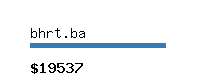 bhrt.ba Website value calculator