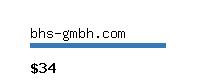 bhs-gmbh.com Website value calculator