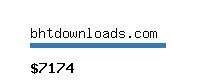 bhtdownloads.com Website value calculator