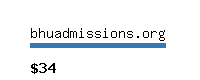 bhuadmissions.org Website value calculator