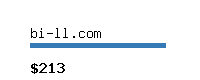 bi-ll.com Website value calculator