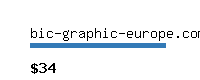 bic-graphic-europe.com Website value calculator