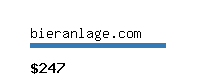 bieranlage.com Website value calculator