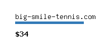 big-smile-tennis.com Website value calculator