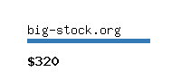 big-stock.org Website value calculator