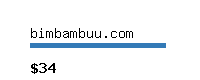 bimbambuu.com Website value calculator