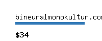 bineuralmonokultur.com Website value calculator