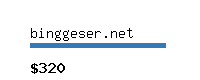 binggeser.net Website value calculator