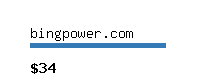 bingpower.com Website value calculator