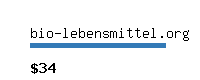 bio-lebensmittel.org Website value calculator