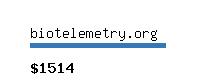 biotelemetry.org Website value calculator