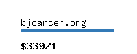 bjcancer.org Website value calculator