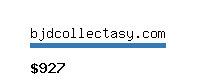 bjdcollectasy.com Website value calculator