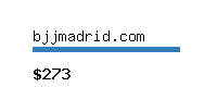 bjjmadrid.com Website value calculator