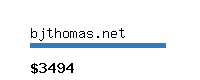 bjthomas.net Website value calculator