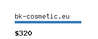 bk-cosmetic.eu Website value calculator