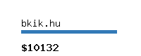 bkik.hu Website value calculator