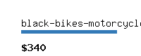 black-bikes-motorcycles.com Website value calculator