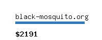 black-mosquito.org Website value calculator