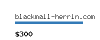 blackmail-herrin.com Website value calculator