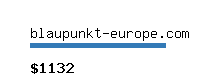 blaupunkt-europe.com Website value calculator