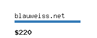 blauweiss.net Website value calculator