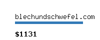 blechundschwefel.com Website value calculator