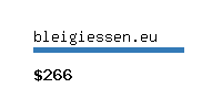 bleigiessen.eu Website value calculator