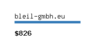 bleil-gmbh.eu Website value calculator