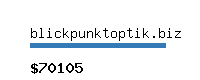 blickpunktoptik.biz Website value calculator