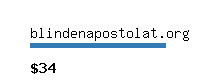 blindenapostolat.org Website value calculator