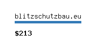 blitzschutzbau.eu Website value calculator