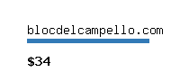 blocdelcampello.com Website value calculator