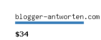 blogger-antworten.com Website value calculator