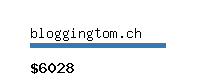 bloggingtom.ch Website value calculator