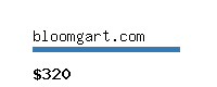 bloomgart.com Website value calculator