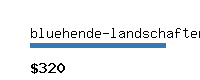 bluehende-landschaften.info Website value calculator