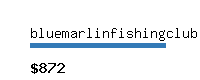 bluemarlinfishingclub.com Website value calculator