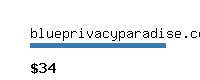 blueprivacyparadise.com Website value calculator