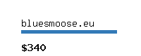 bluesmoose.eu Website value calculator