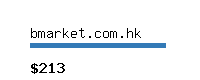 bmarket.com.hk Website value calculator