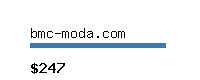 bmc-moda.com Website value calculator