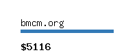 bmcm.org Website value calculator