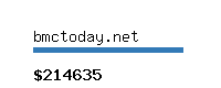 bmctoday.net Website value calculator