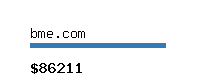 bme.com Website value calculator