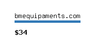 bmequipaments.com Website value calculator