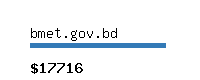 bmet.gov.bd Website value calculator