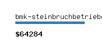 bmk-steinbruchbetriebe.com Website value calculator