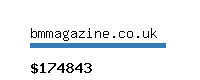 bmmagazine.co.uk Website value calculator