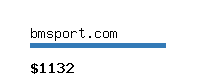 bmsport.com Website value calculator